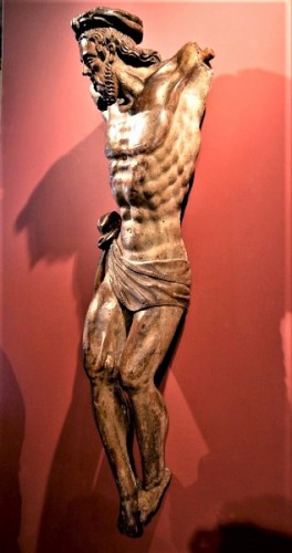 &quot;Crucified Christ&quot;  Renaissance carved of early 16th century - Renaissance
